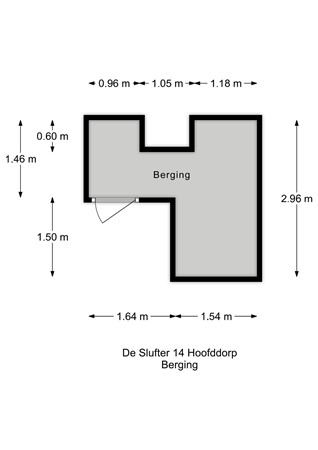 Floorplan - De Slufter, 2134 XK Hoofddorp